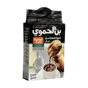 Hamwi Cafe Dark Roasted Turkish Coffee (With cardamom) 450g